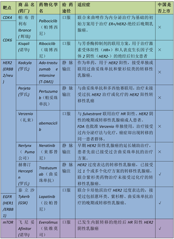 美国乳腺癌治疗