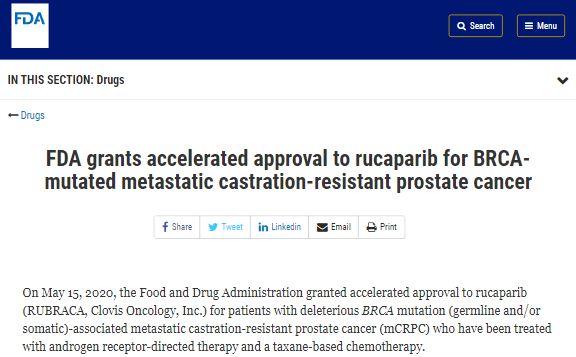 前列腺癌靶向治疗